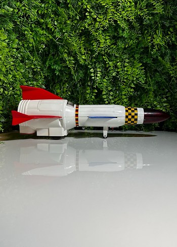 Pilli Antika Eski Teneke Plastik Oyuncak - Görsel 10