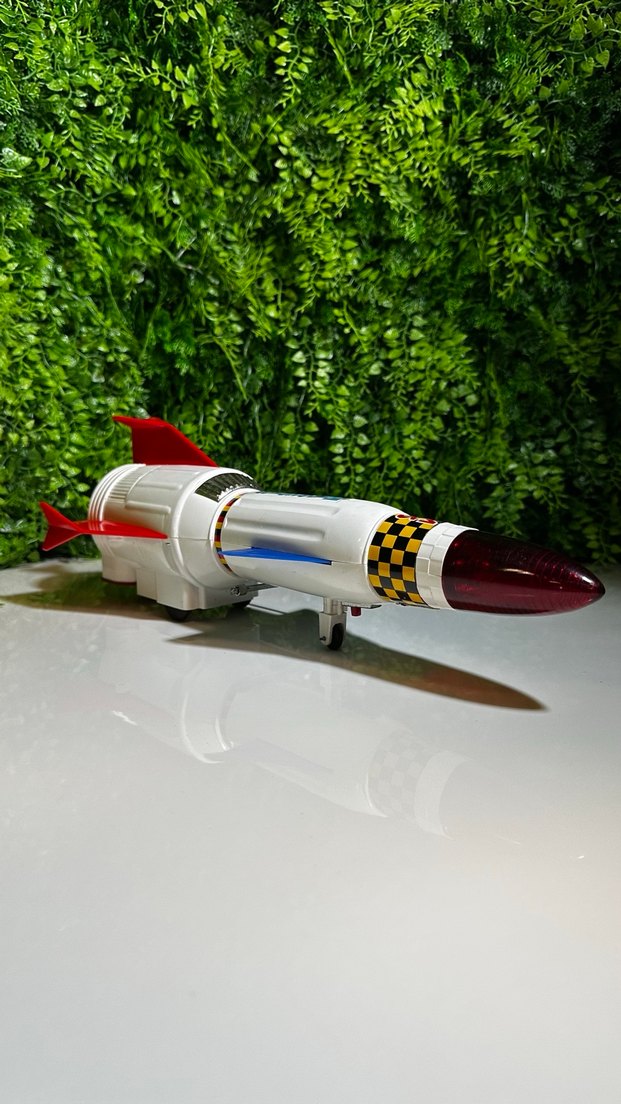 Pilli Antika Eski Teneke Plastik Oyuncak - Görsel 3