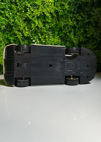 Vintage Plastik Antika Oyuncak Araba - Görsel 8