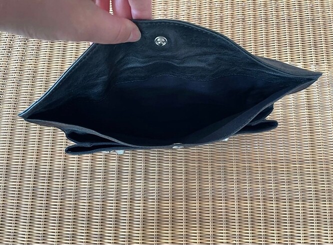 Beden gri Renk Balenciaga Tarzı Clutch