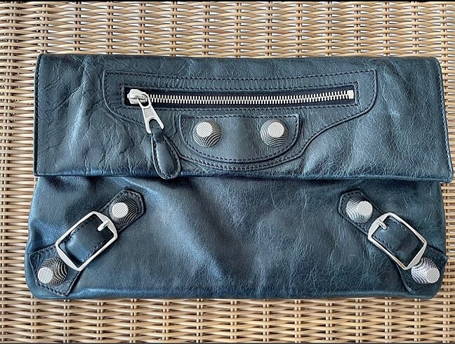 Balenciaga Tarzı Clutch