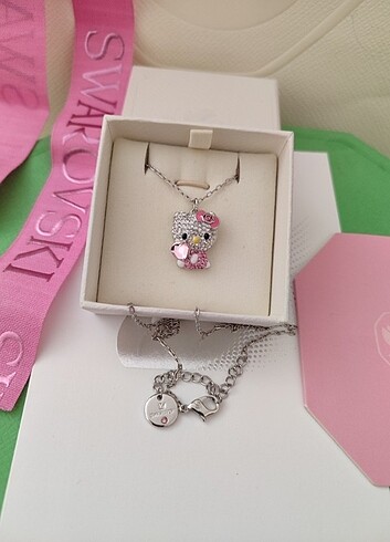 Beden Swarovski Hello Kitty Kolye