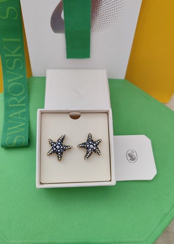 Swarovski Deniz Yıldızı Küpe