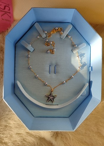 Beden Swarovski Deniz Yıldızı Kolye