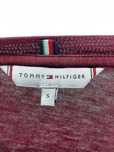 s Beden bordo Renk Tommy Hilfiger T-shirt %70 İndirimli.