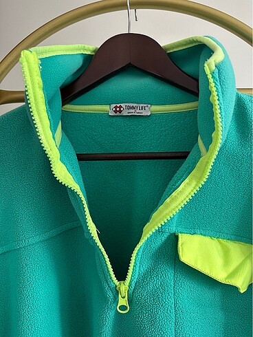 m Beden yeşil Renk #polar #crop #sweatshirt #oversize