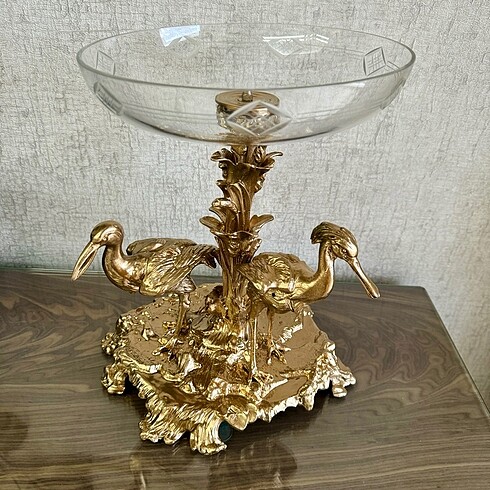 19. YY Bronz Fransız Jardinyer Sunumluk