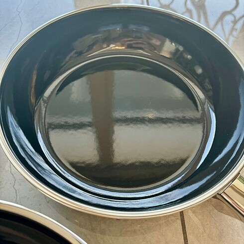 Beden siyah Renk WMF Fusiontec 3?lü Tava Seti 28-24-20 CM