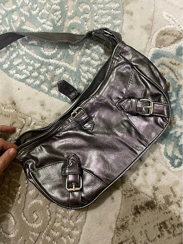 Metalik çanta - Görsel 4