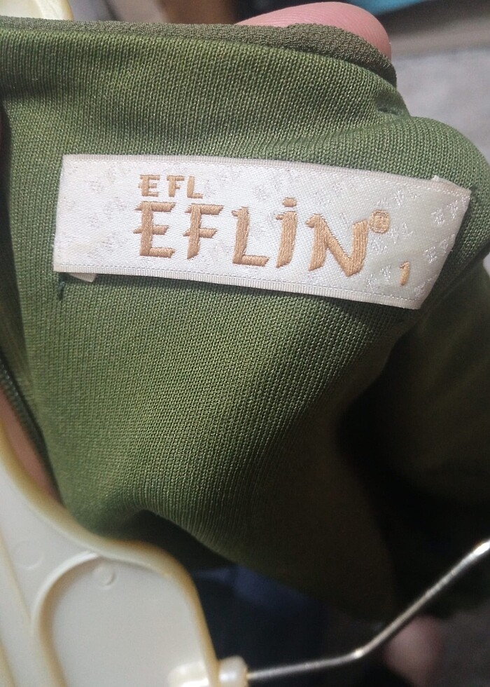 Yeşil pelerinli abiye - Görsel 5