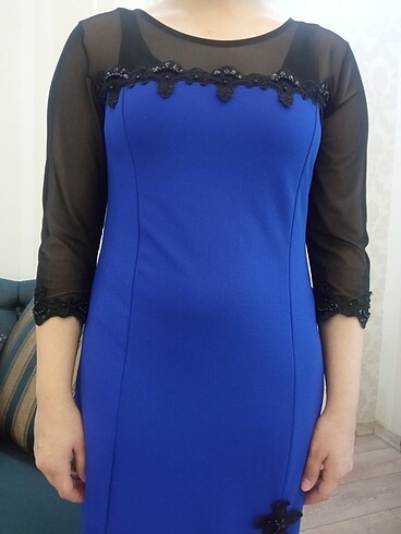 Mavi abiye - Görsel 4