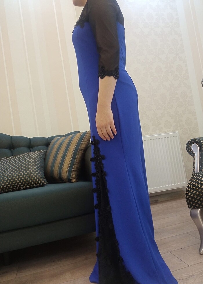 Mavi abiye - Görsel 2