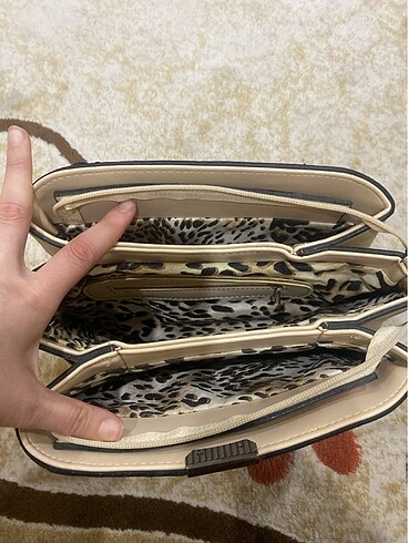 Krem çanta - Görsel 2