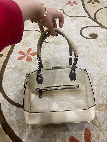 Krem çanta - Görsel 3