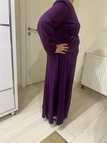 Mor elbise - Görsel 3