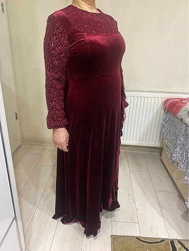 Kadife abiye - Görsel 2