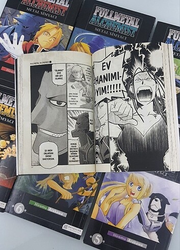 İlk 7 Cilt Fullmetal Alchemist 