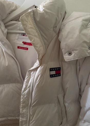 s Beden Tommy hilfiger Beyaz Kadın mont