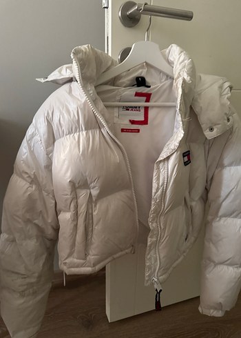 Tommy hilfiger Beyaz Kadın mont