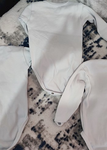 Uzun Kollu Bebek Body 1-3 ay - Görsel 2