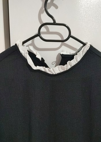 Uzun Siyah Kadın Elbise - Görsel 2