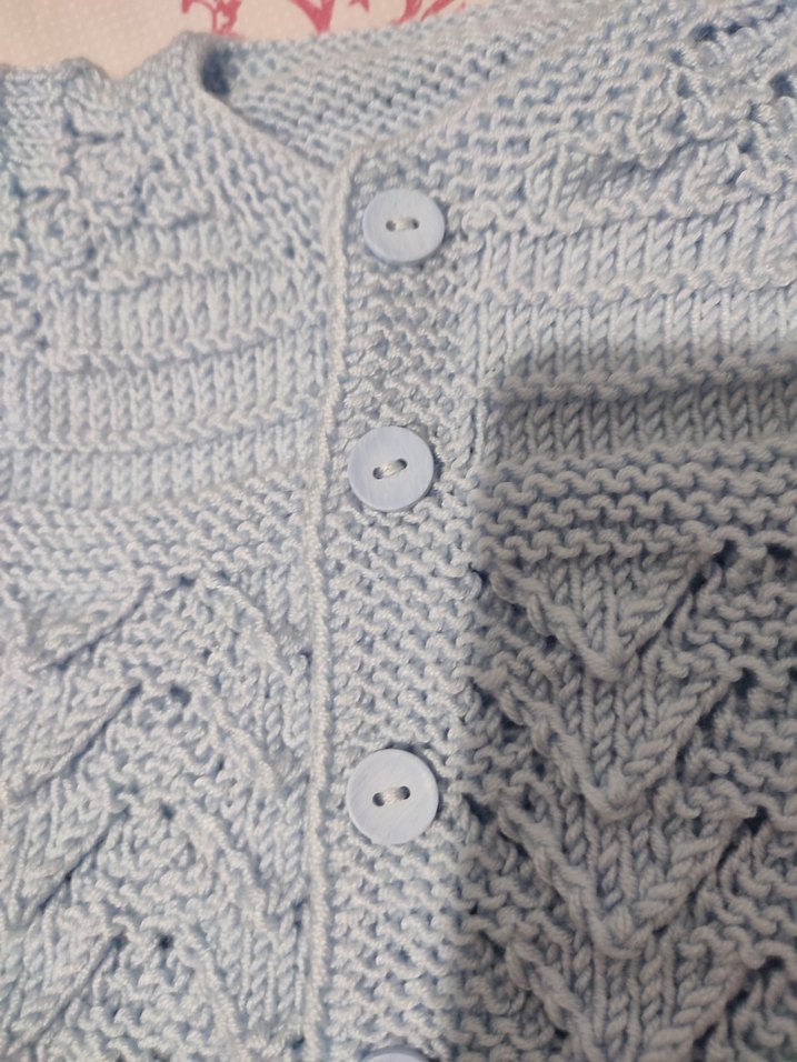 çocuk bebek örgü yelek / kazak / hırka - Görsel 2