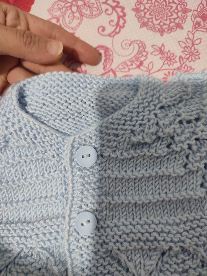 çocuk bebek örgü yelek / kazak / hırka - Görsel 3