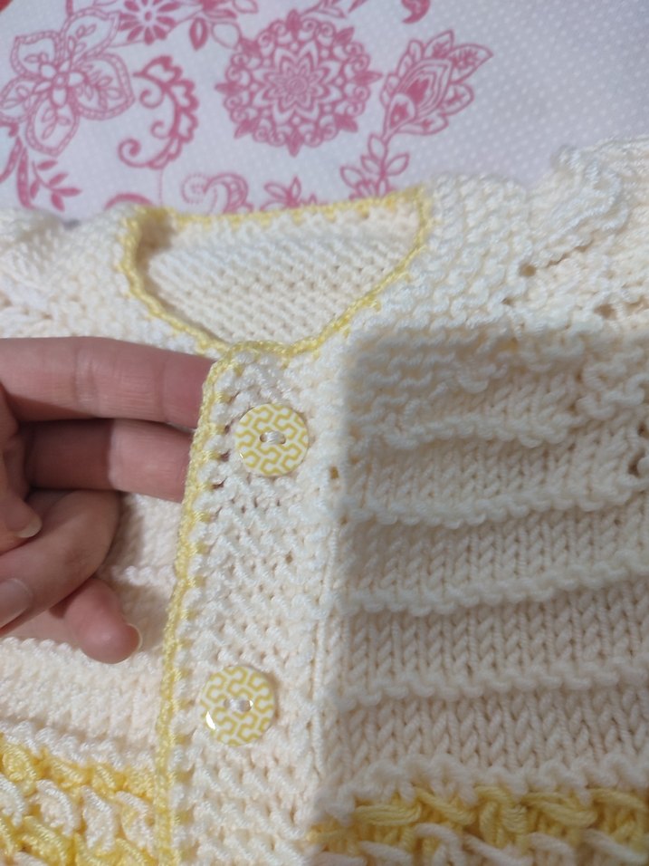 Kız Çocuk Örgü Kolsuz Hırka - Görsel 2