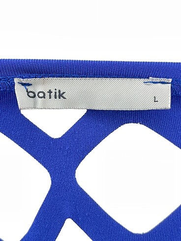 l Beden lacivert Renk Batik Bluz %70 İndirimli.