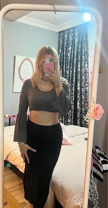 xs Beden İpekyol crop