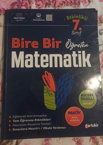 7. Sınıf Bire Bir Öğreten Matematik Kitabı