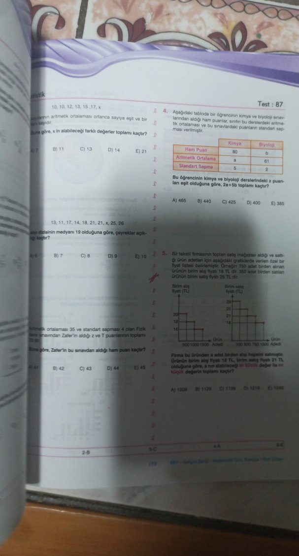 BRY Gelişim Serisi İleri Düzey Matematik Soru Bankası - Görsel 2
