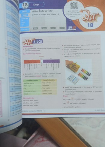 10. Sınıf Kimya Soru Bankası - HİT - Görsel 4