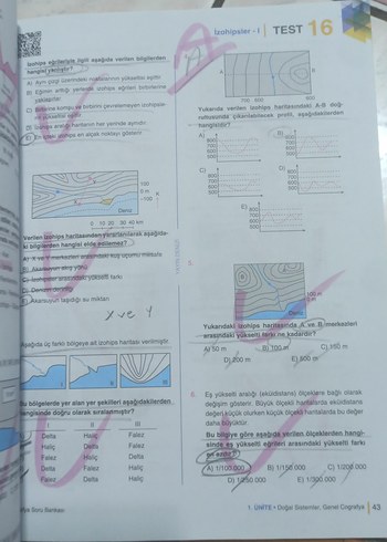Dijital Coğrafya Soru Bankası - Görsel 7