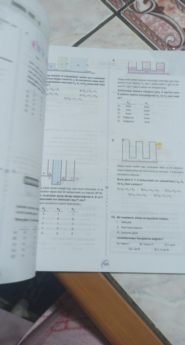 10. Sınıf Fizik Soru Bankası - Görsel 5