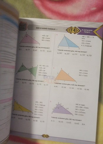 11. Sınıf Matematik Soru Bankası ÖSYM Tarzı - Görsel 6
