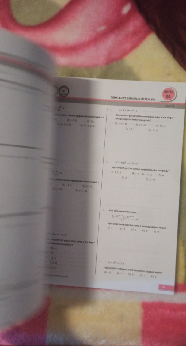11. Sınıf Matematik Soru Bankası - ACI - Görsel 3