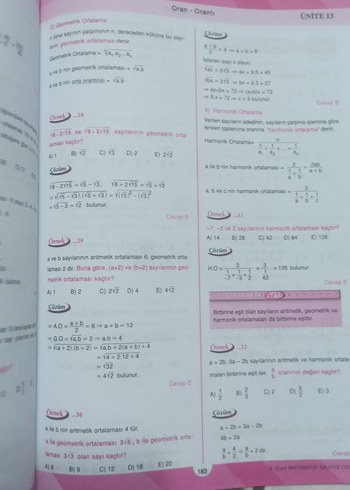 9. Sınıf Matematik Konu Anlatımlı Kitap - Görsel 2