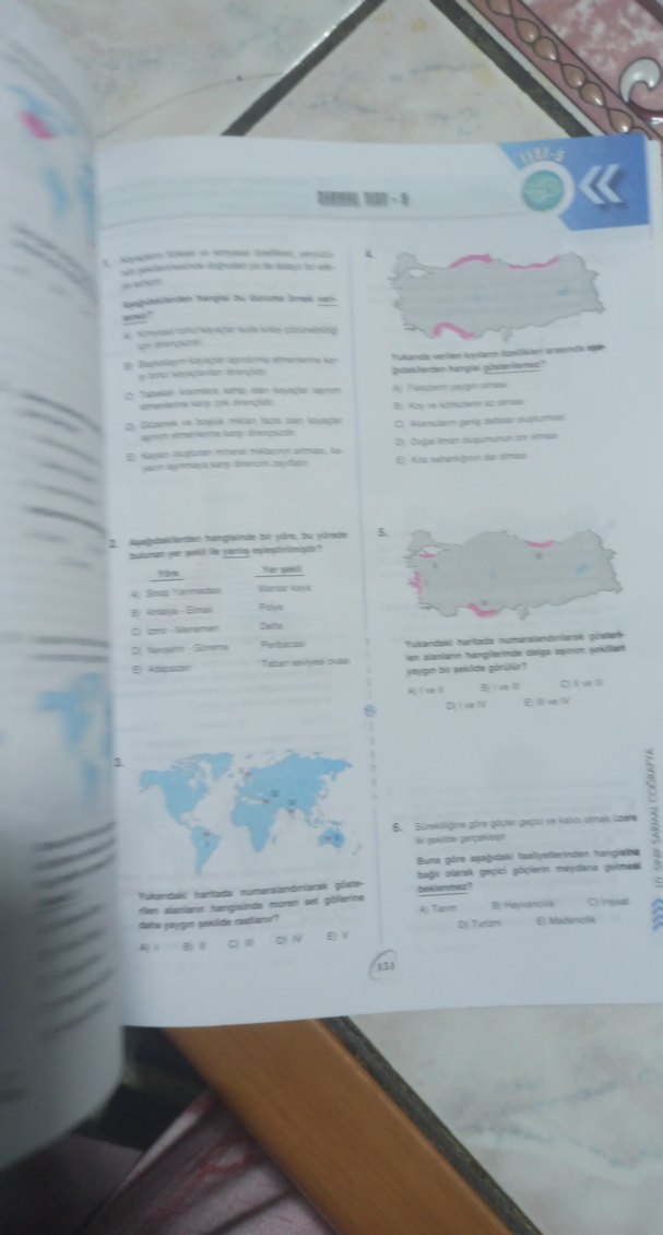 10. Sınıf Coğrafya Soru Bankası - Görsel 2