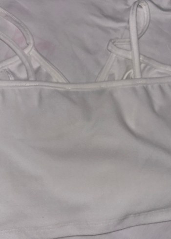 Gri Beyaz Spor Sütyeni - Görsel 6