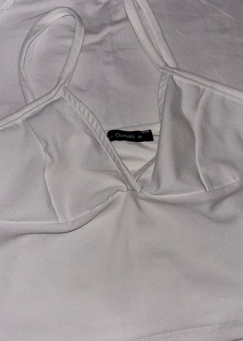 Gri Beyaz Spor Sütyeni - Görsel 2