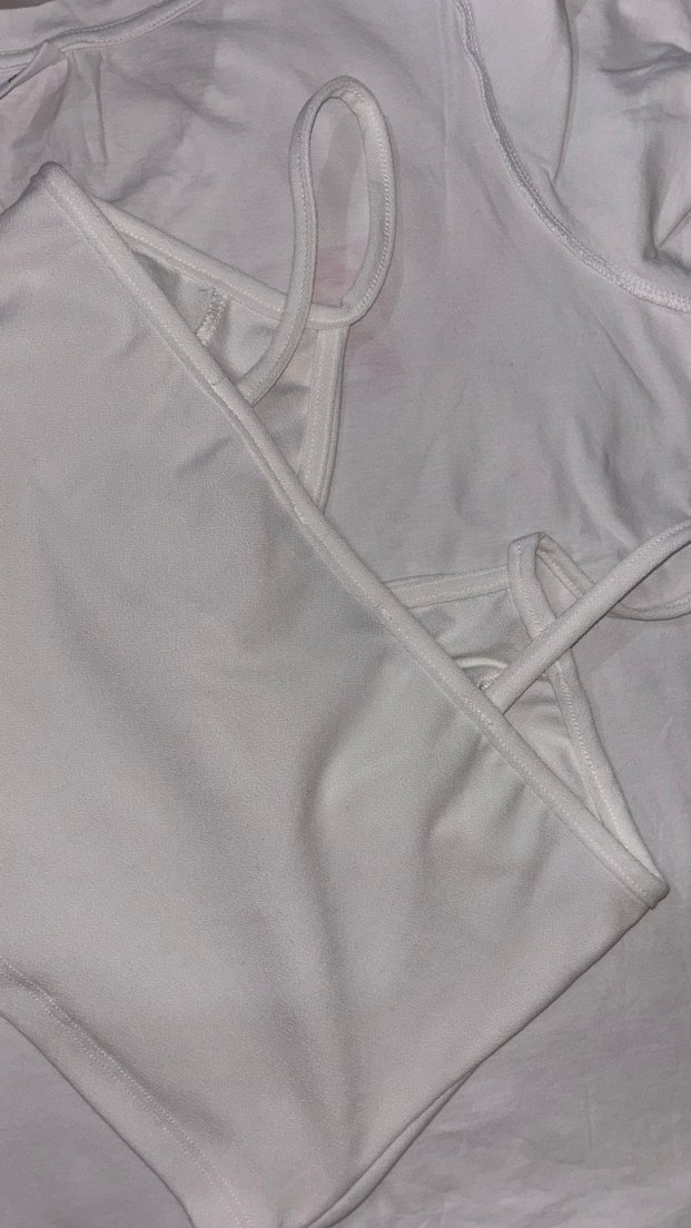 Gri Beyaz Spor Sütyeni - Görsel 4