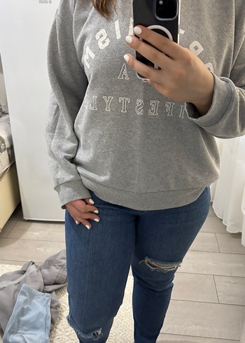 Lacivert yırtık pantolon - Görsel 3