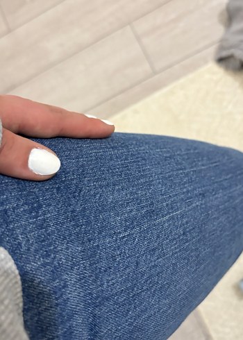 Lacivert yırtık pantolon - Görsel 6