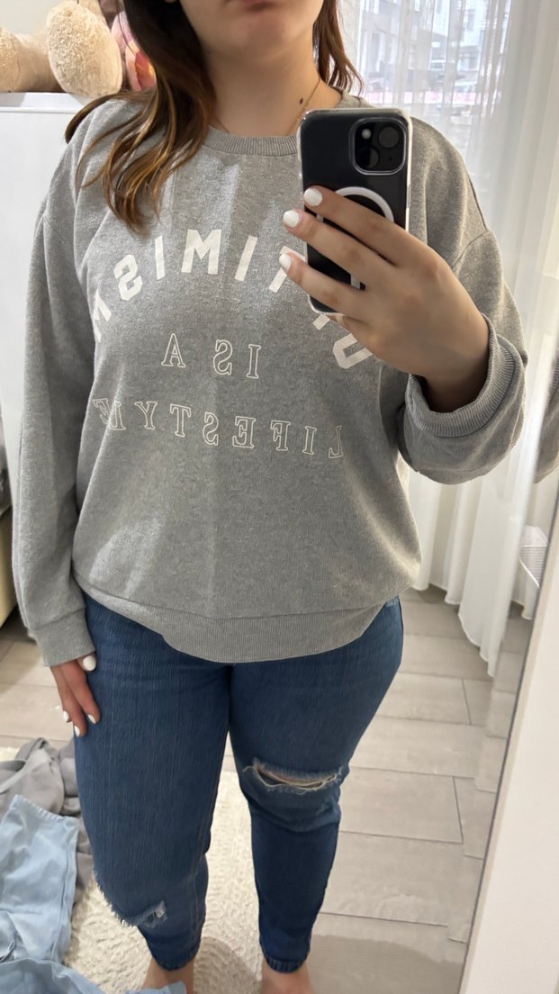 Lacivert yırtık pantolon - Görsel 2