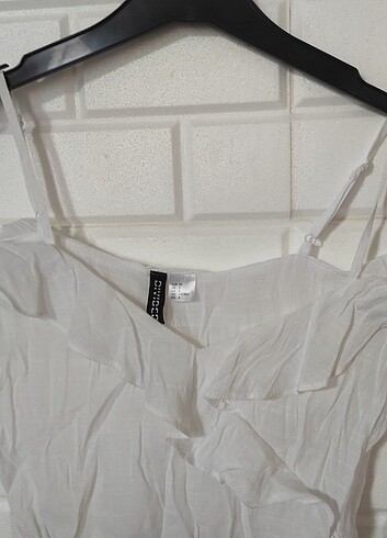 34 Beden beyaz Renk H&M bluz