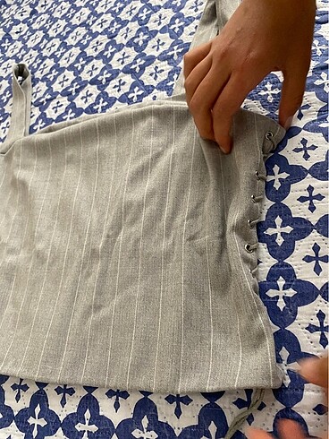 Sagaza Madrid sagaza crop bluz