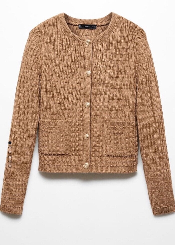 Mango Düğmeli Hırka - Görsel 2