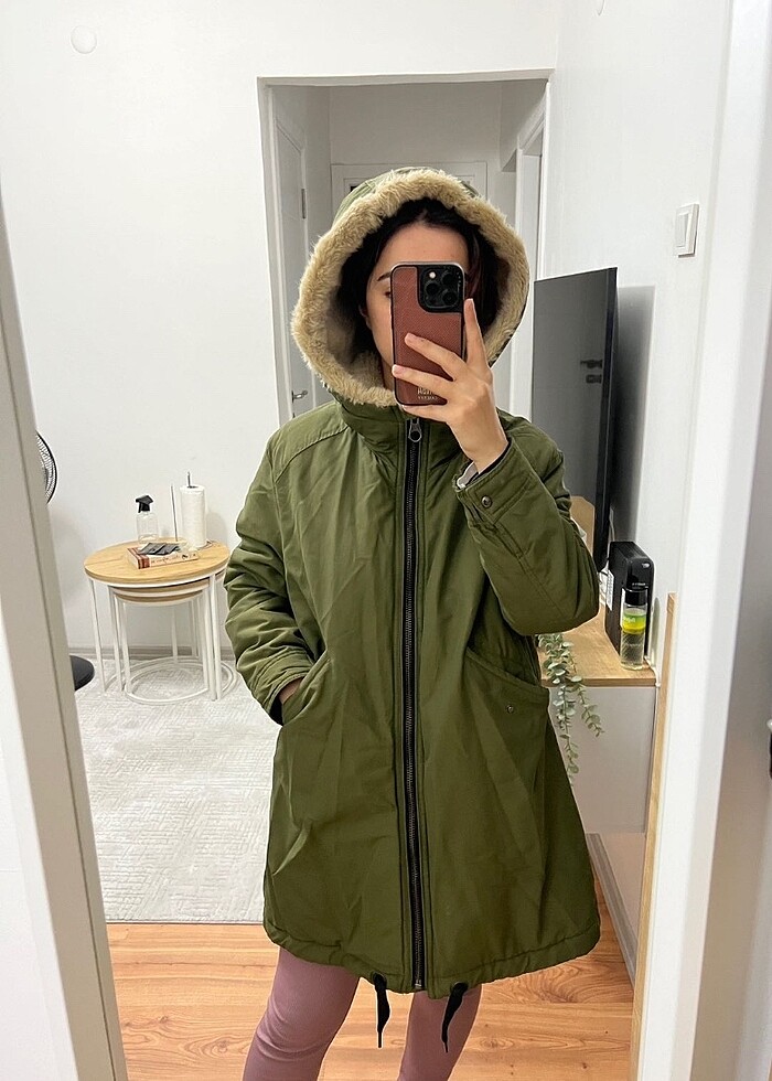 Zara Haki Parka - Görsel 2