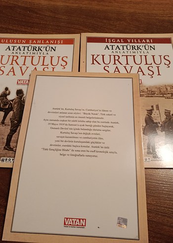 Atatürk'ün Anlatımıyla Kurtuluş Savaşı Kitap Seti - Görsel 2